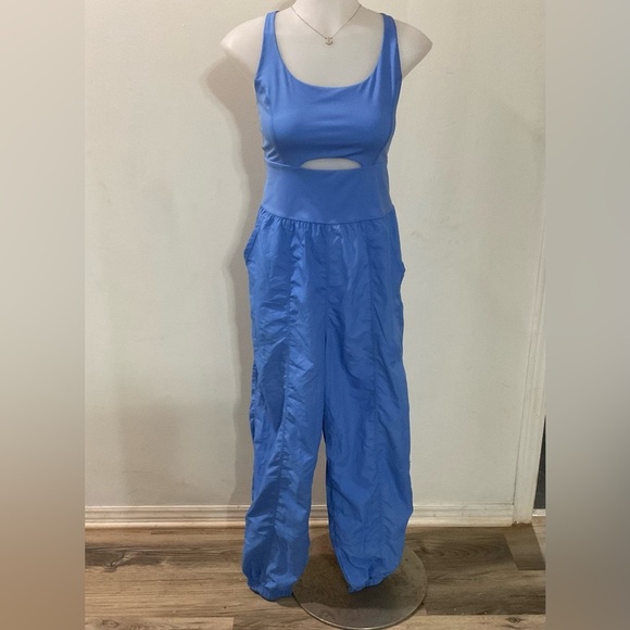 Athletic Blue Onesie Romper Size S NWT - Picture 3 of 12